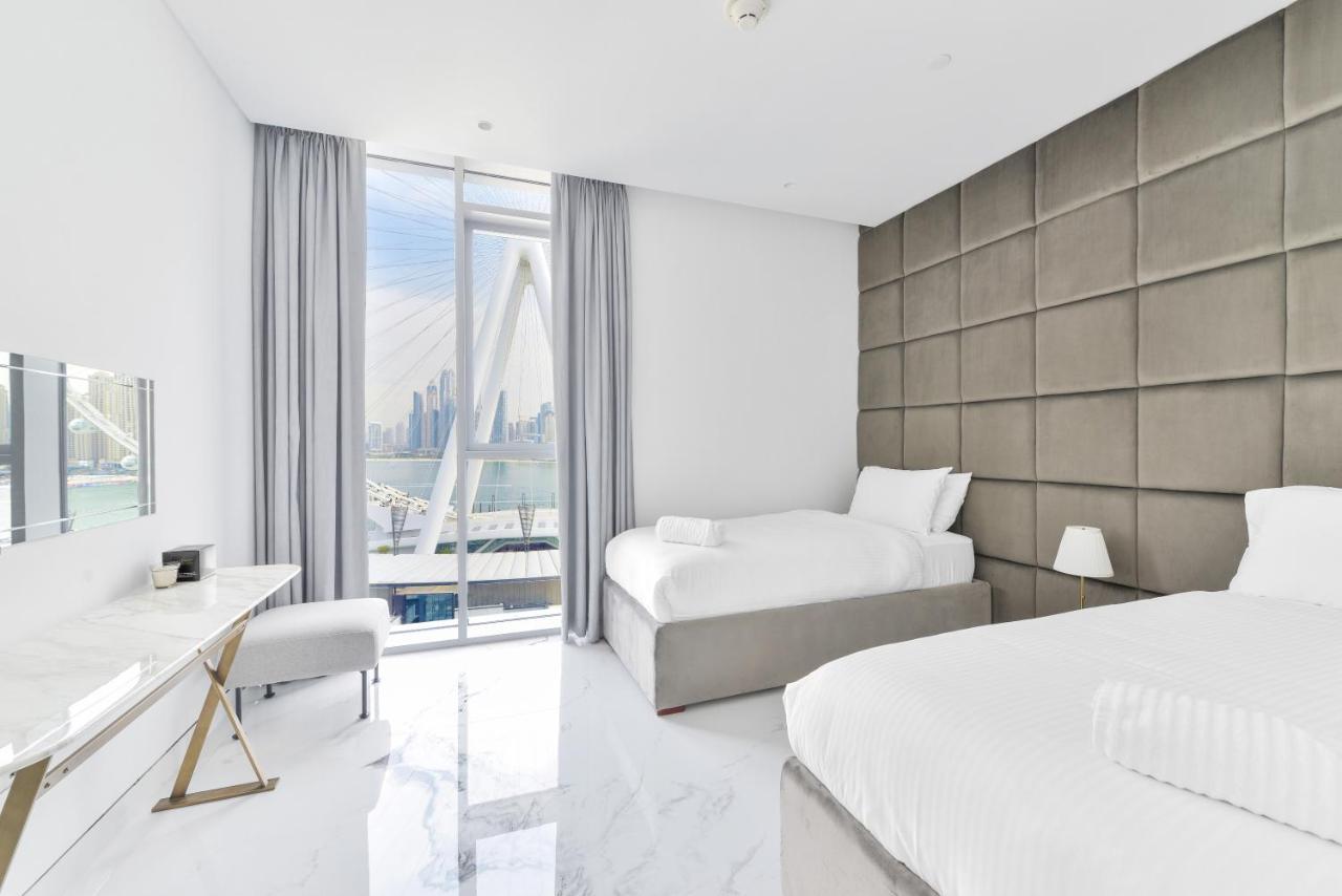Luxurious 3 Bedroom W Maidroom In Bluewaters Island Dubai Exterior foto