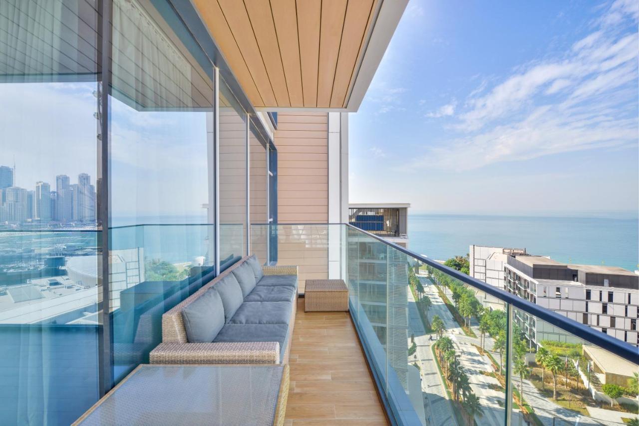 Luxurious 3 Bedroom W Maidroom In Bluewaters Island Dubai Exterior foto