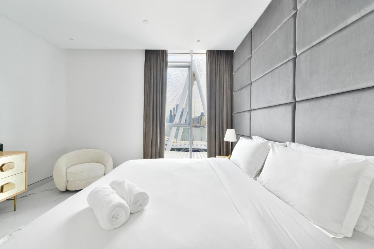 Luxurious 3 Bedroom W Maidroom In Bluewaters Island Dubai Exterior foto