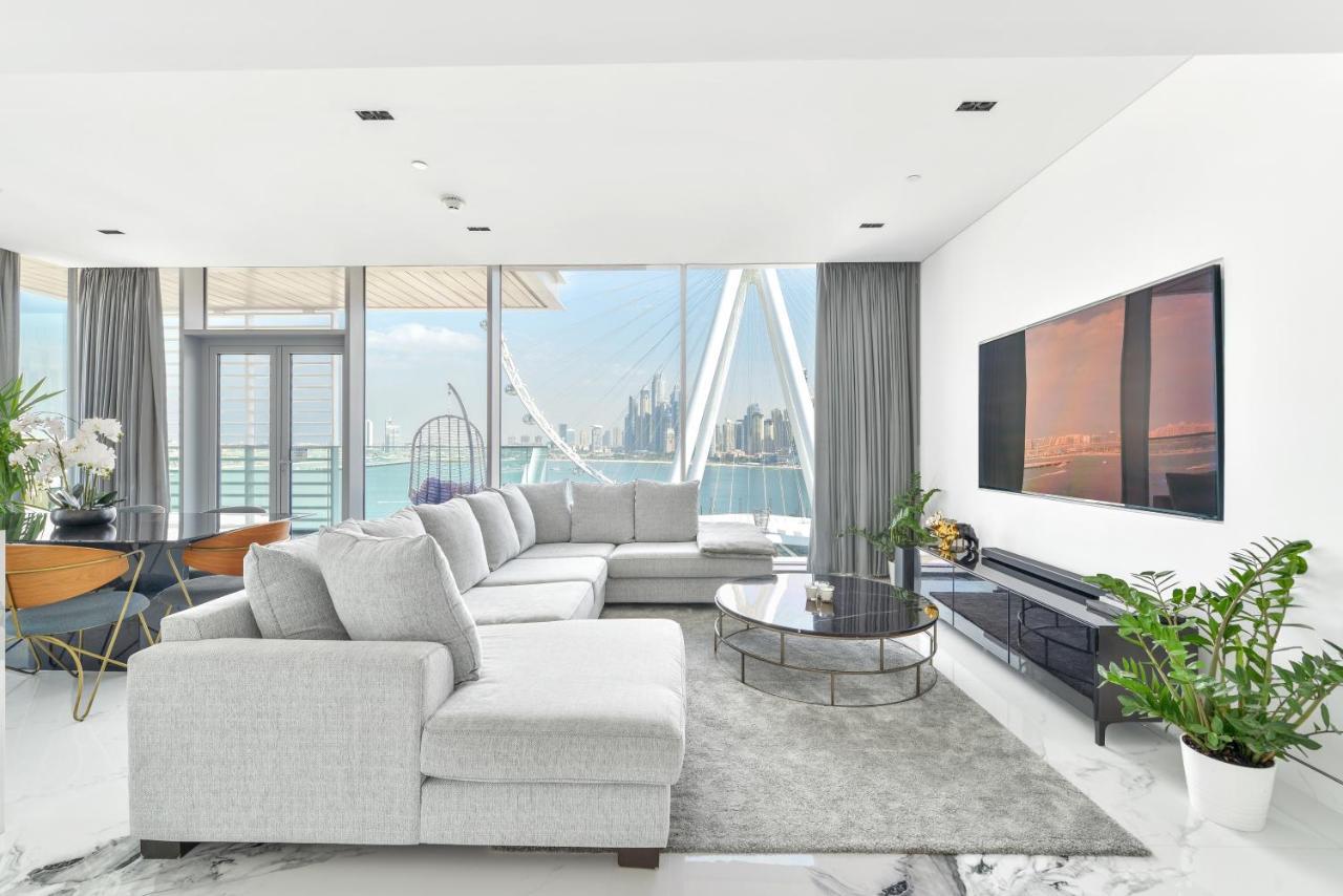 Luxurious 3 Bedroom W Maidroom In Bluewaters Island Dubai Exterior foto