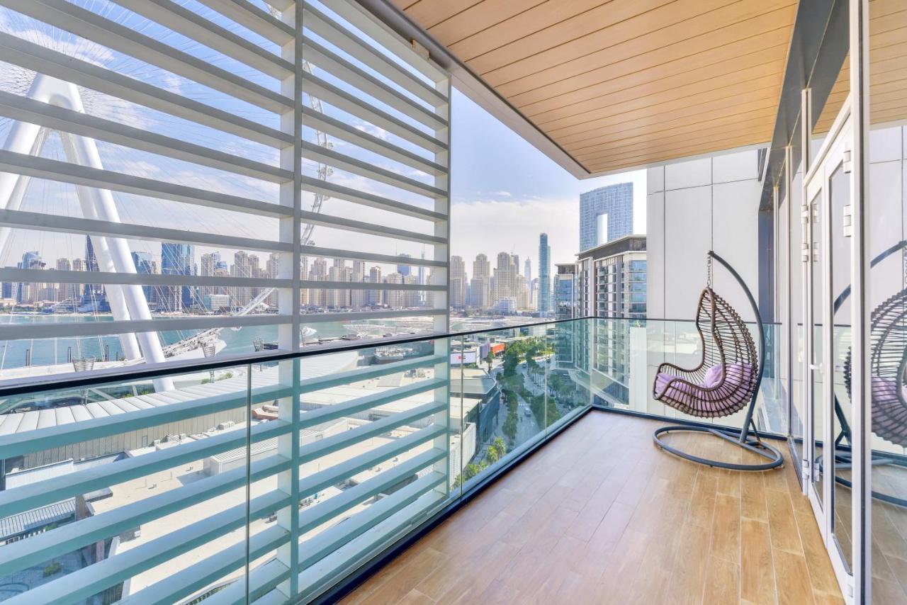 Luxurious 3 Bedroom W Maidroom In Bluewaters Island Dubai Exterior foto